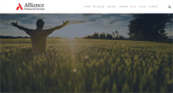 Desktop Screenshot of alliancefinancial.ca